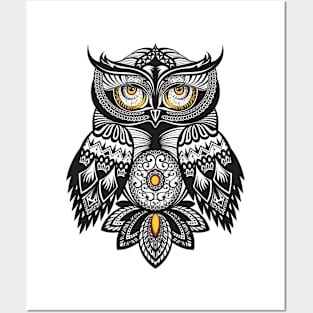 Owl Posters and Art